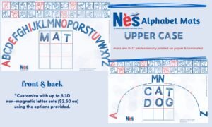 Upper Case Alphabetmat Description